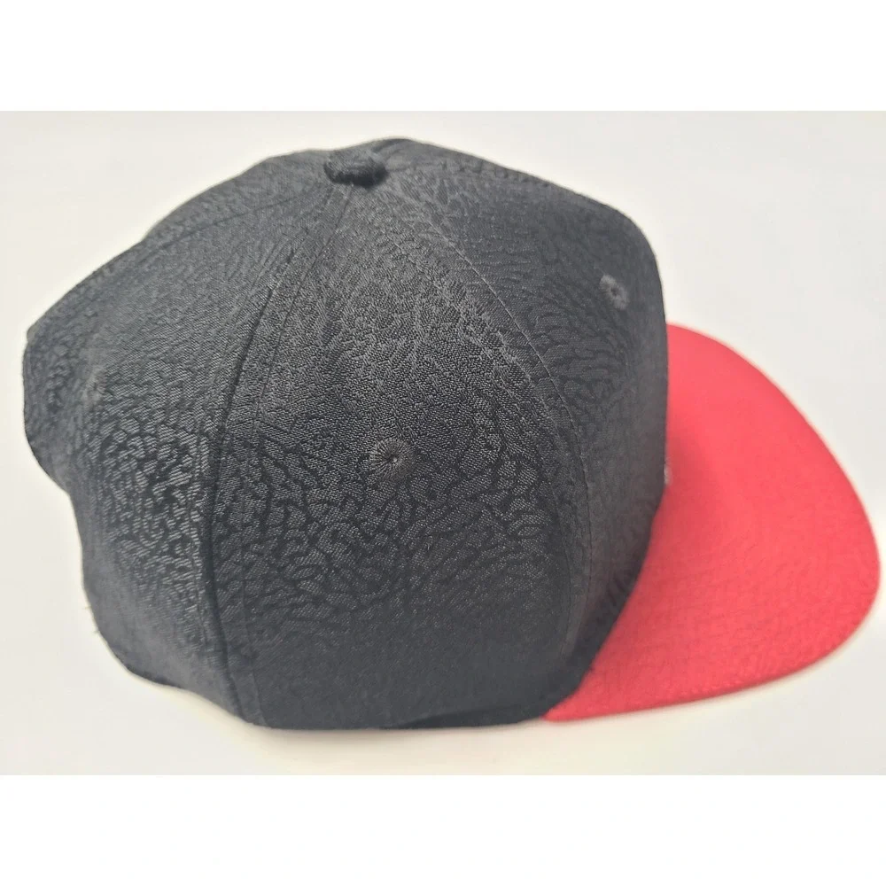 Youth Air Jordan Jumpman Cement‎ Elephant Print Snapback Hat Cap Boy Black Red